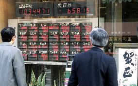 Tokyo stocks plunge on Wall Street decline